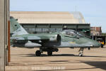 Embraer/Alenia/Aermacchi A-1A do Esquadro Poker - Foto: Luciano Porto - luciano@spotter.com.br