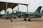 Embraer/Alenia/Aermacchi A-1A do Esquadro Poker - Foto: Luciano Porto - luciano@spotter.com.br