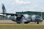 CASA/EADS C-105A Amazonas do Esquadro Arara, saindo para uma misso de lanamento - Foto: Luciano Porto - luciano@spotter.com.br