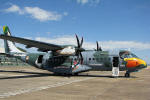 O CASA/EADS C-105 Amazonas do Esquadro Pelicano com a pintura especial utilizada no Royal International Air Tattoo 2009, na Inglaterra - Foto: Luciano Porto - luciano@spotter.com.br