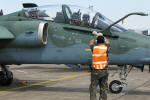 Embraer/Alenia/Aermacchi A-1B do Esquadro Centauro - Foto: Luciano Porto - luciano@spotter.com.br