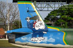 Pintura especial para comemorar os 60 anos do Esquadro Pacau - Foto: Luciano Porto - luciano@spotter.com.br