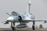 Os F-2000C Mirage do Esquadro Jaguar chegaram na BACG somente no dia 27, quarta-feira - Foto: Luciano Porto - luciano@spotter.com.br