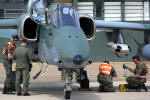 Integrantes do Esquadro Centauro preparando suas aeronaves - Foto: Luciano Porto - luciano@spotter.com.br