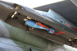 Bomba de exerccio BEX-11 no pod de treinamento EQ-BRD-20 - Foto: Luciano Porto - luciano@spotter.com.br