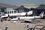 GAC Gulfstream G100 da Aerocardal e Gulfstream G550 - Foto: Equipe SPOTTER