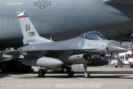 Lockheed Martin F-16C Fighting Falcon da USAF - Foto: Equipe SPOTTER