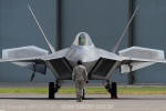 Lockheed Martin / Boeing F-22A Raptor da USAF - Foto: Equipe SPOTTER