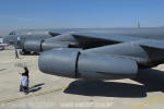 Boeing B-52H Stratofortress da USAF - Foto: Equipe SPOTTER