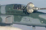 Os F-5EM eram os vetores de defesa area do pas Vermelho na CRUZEX - Foto: Equipe SPOTTER