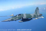 Northrop/Embraer F-5EM Tiger II do Esquadro Pampa - Foto: Equipe SPOTTER