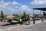 Embraer A-29B Super Tucano da Fora Area Equatoriana - Foto: Equipe SPOTTER