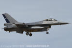 Lockheed Martin F-16AM Fighting Falcon da Fora Area Chilena - Foto: Equipe SPOTTER