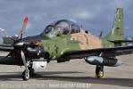 Embraer A-29B Super Tucano da Fora Area Equatoriana - Foto: Equipe SPOTTER