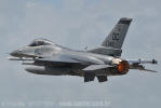 Lockheed Martin F-16C Fighting Falcon da Fora Area Americana - Foto: Equipe SPOTTER