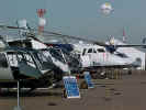 Algumas aeronaves presentes na Aero Sport 2002