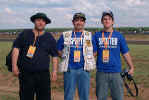 A equipe do SPOTTER na EAB 2004: Hugo Soriani, Luciano Porto e Ricardo Soriani - Foto: Andr Dualibi - aodcrew@hotmail.com