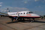 O Embraer EMB-110P1 Bandeirante da Gensa no aeroporto de Rondonpolis - MT - Foto: Luciano Porto - luciano@spotter.com.br