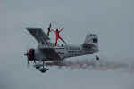 Exibio do Brazilian Wingwalking Airshows - Foto: Luciano Porto