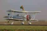 Decolagem do AGCAT Corp. G-164B Showcat do Brazilian Wingwalking Airshows - Foto: Luciano Porto