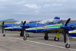 Embraer T-27 Tucano da Esquadrilha da Fumaa - Foto: Luciano Porto - luciano@spotter.com.br