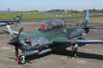 Embraer A-29B Super Tucano do Esquadro Flecha - Foto: Luciano Porto - luciano@spotter.com.br