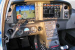 Painel do Cirrus SR22-GTS - Foto: Luciano Porto - luciano@spotter.com.br