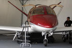 Maquete do Cirrus SF50 Vision - Foto: Guilherme Wiltgen - guilherme@spotter.com.br