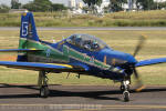 Embraer T-27 Tucano da Esquadrilha da Fumaa - Foto: Luciano Porto - luciano@spotter.com.br