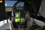 Simulador do Boeing F/A-18E Super Hornet - Foto: Luciano Porto - luciano@spotter.com.br