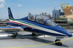 Aermacchi MB-339A PAN - Frecce Tricolori - Fora Area Italiana - Foto: Fabrizio Sartorelli - fabrizio@spotter.com.br