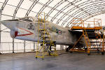 Vought F-8K Crusader da US NAVY em restaurao - Foto: Fabrizio Sartorelli - fabrizio@spotter.com.br