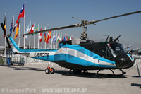 Bell UH-1 Huey II - Exrcito da Argentina - FIDAE 2008 - Santiago - Chile - 04/04/08 - Luciano Porto - luciano@spotter.com.br