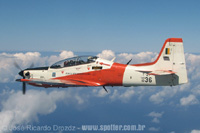 Embraer T-27 Tucano - FAB - Voando entre Belo Horizonte - MG e Salvador - BA - 13/09/08 - Jos Ricardo Drozdz - jrdrozdz@globo.com
