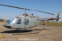 Bell UH-6B Jet Ranger III - Marinha do Brasil - Campo Grande - MS - 25/06/10 - Luciano Porto - luciano@spotter.com.br