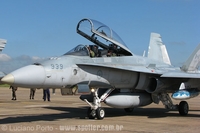 McDonnell Douglas CF-188B Hornet - Fora Area do Canad - Campo Grande - MS - 16/05/12 - Luciano Porto - luciano@spotter.com.br