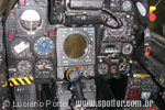 Cockpit do AMDBA F-103E Mirage III da FAB - Foto: Luciano Porto - luciano@spotter.com.br