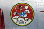 Emblema do Primeiro Grupo de Caa no Gloster F-8 Meteor - Foto: Luciano Porto - luciano@spotter.com.br