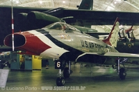 North American F-100C Super Sabre - Thunderbirds - USAF - USAF Museum - Dayton - OH - USA - 08/08/97 - Luciano Porto - luciano@spotter.com.br