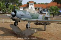 North American T-6D Texan - FAB - Base Area de Campo Grande - MS - 14/08/10 - Luciano Porto - luciano@spotter.com.br