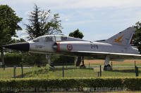 AMDBA Mirage IIIB - Fora Area da Frana - Entrada da Base Area de Avord - Frana - 16/08/12 - Plinio Daniel Lins Brando Veas - pblins@gmail.com