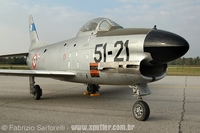 North American / Fiat F-86K Sabre Dog - Fora Area da Itlia - Base Area de Cameri - Itlia - 04/10/09 - Fabrizio Sartorelli - fabrizio@spotter.com.br