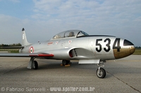 Lockheed T-33A T-Bird - Fora Area da Itlia - Base Area de Cameri - Itlia - 04/10/09 - Fabrizio Sartorelli - fabrizio@spotter.com.br