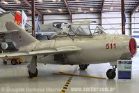 Mikoyan Gurevich MiG-15UTI Mongol - Fora Area da Unio Sovitica - Valiant Air Command Warbird Museum - Space Coast Regional Airport - Titusville - FL - USA - 17/04/10 - Douglas Barbosa Machado - douglas@spotter.com.br