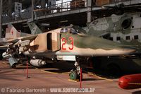 Mikoyan Gurevich MiG-23BN Flogger F - Fora Area da Unio Sovitiva - Brussels Air Museum - Bruxelas - Blgica - 22/09/09 - Fabrizio Sartorelli - fabrizio@spotter.com.br