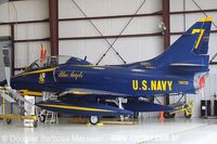 McDonnell Douglas TA-4J Skyhawk II - Blue Angels - US NAVY - Valiant Air Command Warbird Museum - Space Coast Regional Airport - Titusville - FL - USA - 17/04/10 - Douglas Barbosa Machado - douglas@spotter.com.br