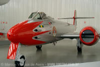 Gloster F-8 Meteor - FAB - Museu TAM - So Carlos - SP - 15/07/07 - Marcus Vinicius de Assis - marcus_assis@sentandoapua.com.br