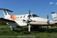 Embraer EMB-121 Xingu - Memorial Aeroespacial Brasileiro - Departamento de Cincia e Tecnologia Aeroespacial - So Jos dos Campos - SP - 12/07/13 - Luciano Porto - luciano@spotter.com.br