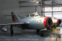 Mikoyan Gurevich MiG-15UTI Mongol - Fora Area da Unio Sovitica - Museu TAM - So Carlos - SP - 26/05/11 - Luciano Porto - luciano@spotter.com.br