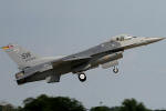 Lockheed Martin F-16C Fighting Falcon - USAF - Foto: Luciano Porto - luciano@spotter.com.br